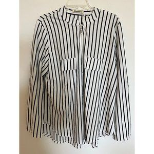 Moyabo Women's Casual Summer Cotton Striped Top/Tunic-2XL NEW w/Tag